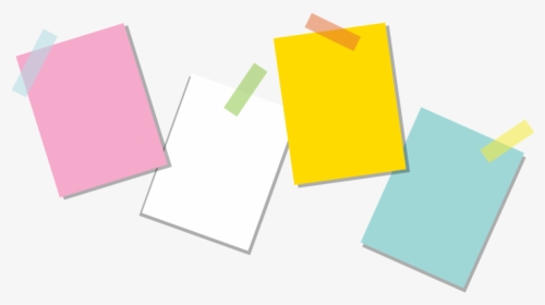 #ftestickers #paper #postit #stickynotes #cute #colorful - Paper, HD Png Download, Transparent PNG