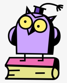 Vector Illustration Of Wise Education Owl With Graduate, HD Png Download, Transparent PNG