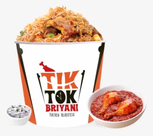 Chicken Dishes Near Me - Bucket Mutton Biryani Png, Transparent Png, Transparent PNG