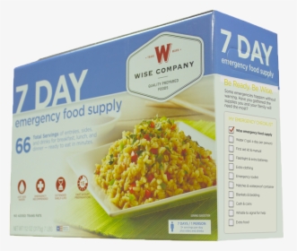 Wise 7 Day Food Supply Wise Company, HD Png Download, Transparent PNG