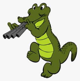 Cartoon Alligator Clipart, HD Png Download, Transparent PNG