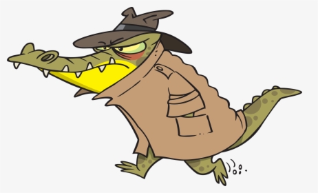 Crocodile Drawing Clip Art - Gangsters Crocodile, HD Png Download, Transparent PNG