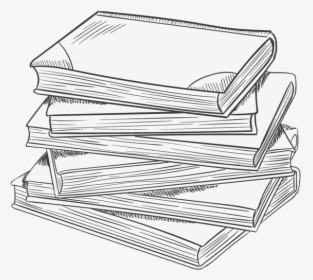 Books Stacked - Book, HD Png Download, Transparent PNG