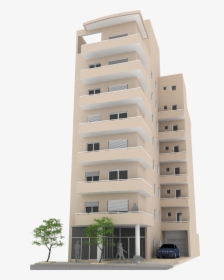 Renders Arquitectura///mauro Sanchez - Edificio Png Frente, Transparent Png, Transparent PNG