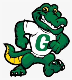 Alligator Cartoon Mascot For Garretson Elementary - Garretson Elementary School Logo, HD Png Download, Transparent PNG