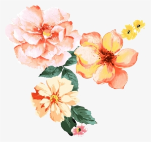 #freetoedit #ftestickers #flowers #watercolor #freetoedit - Flower Peach Watercolor Png, Transparent Png, Transparent PNG