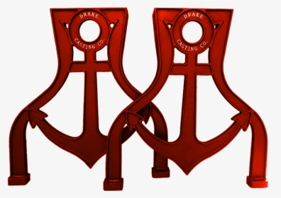 Cast Iron Anchor Table Legs, HD Png Download, Transparent PNG