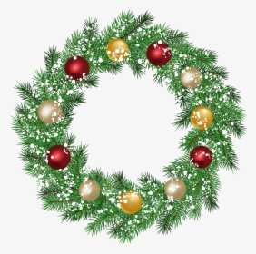Christmas Wreath Png - Christmas Wreath Clip Art, Transparent Png, Transparent PNG