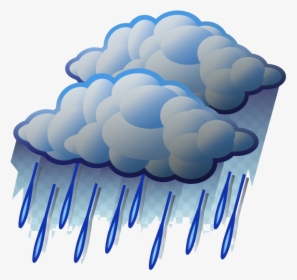 Rain Clipart Of Heavy Clip Art Free Transparent Png - Heavy Rain Clipart, Png Download, Transparent PNG