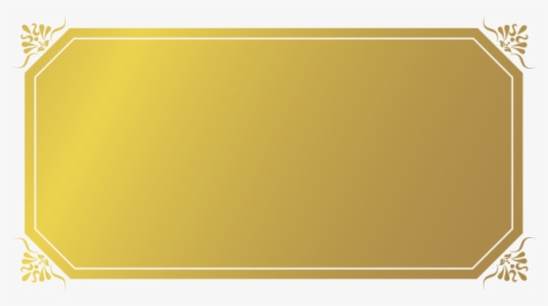 Rectangle - Brass, HD Png Download, Transparent PNG