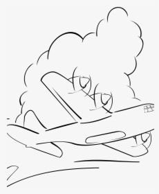 Flying Herk In The Clouds Clip Arts - Airplane Outline, HD Png Download, Transparent PNG