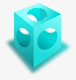 Cube With Holes - Graphic Design, HD Png Download, Transparent PNG