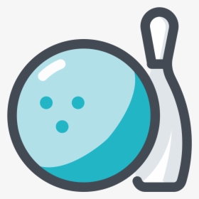 There Is A Bowling Ball With 3 Holes In It Sitting - Circle, HD Png Download, Transparent PNG