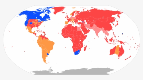 Developed Vs Developing Countries Map, HD Png Download, Transparent PNG