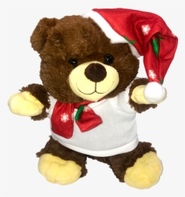 Christmas Teddy Bear, HD Png Download, Transparent PNG