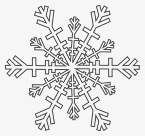 Clipart Snowflake Drawing - Transparent Winter Clipart, HD Png Download, Transparent PNG