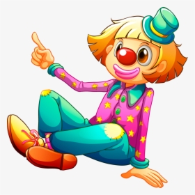 Cartoon Illustration Clown Royalty-free Free Download - White Clowns Balls Circus, HD Png Download, Transparent PNG