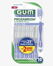 Gum® Go-betweens® Proxabrush® Cleaners, Micro Tight, - Gum Proxabrush, HD Png Download, Transparent PNG