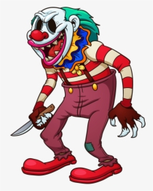 Creepy Clown Png - Scary Clown Clipart, Transparent Png, Transparent PNG
