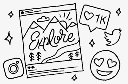 Explore - Cartoon, HD Png Download, Transparent PNG