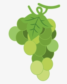 Grapes, Green Grapes, Fruit, Food, Healthy, Yellow - Uva Verde Animada Png, Transparent Png, Transparent PNG