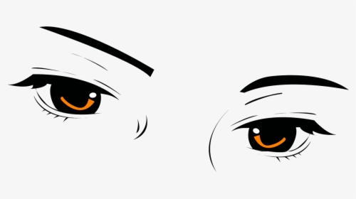 Eyes Look Beautiful Free Photo - Transparent Background Anime Eyes Transparent Png, Png Download, Transparent PNG