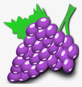Grapes Clip Art At Clipart Library - Grapes Animation, HD Png Download, Transparent PNG