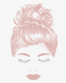 Chignon - Messy Bun Getting Stuff Done, HD Png Download, Transparent PNG