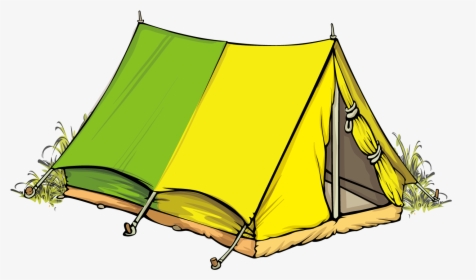 Camping Illustration Military Tents - Camping Tent Vector Png, Transparent Png, Transparent PNG