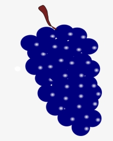 Grape Blue Clip Arts - عنب ازرق, HD Png Download, Transparent PNG