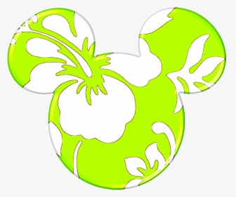 Mickey Heads Hawaiian Style Mickey Minnie Hello Kitty - The Walt Disney Company, HD Png Download, Transparent PNG