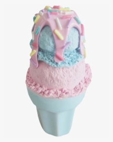 Cotton Candy Ice Cream Png, Transparent Png, Transparent PNG
