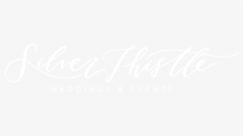 Silver Thistle / Weddings Events - Calligraphy, HD Png Download, Transparent PNG