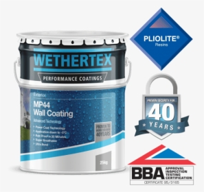 Wethertex Mp44 Textured Exterior Wall Coating - Signage, HD Png Download, Transparent PNG