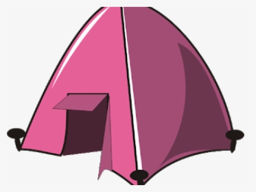 Cartoon Pink Tent , Transparent Cartoons - Umbrella, HD Png Download, Transparent PNG