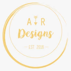 Ar Designs Logo - Circle, HD Png Download, Transparent PNG