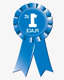 1st Place Medal Clipart Free - Transparent Background 1st Place Ribbon, HD Png Download, Transparent PNG
