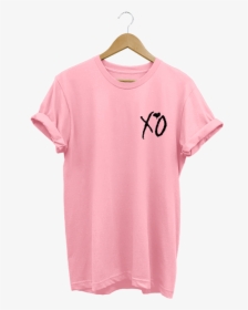 Camiseta Xo The Weeknd Rosa - Weeknd Xo, HD Png Download, Transparent PNG