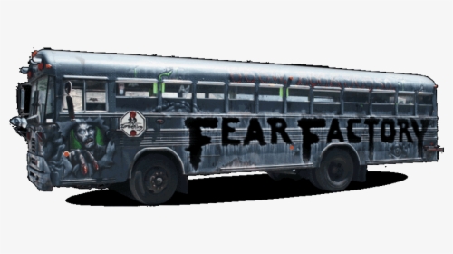 Fear Factory Bus - Fear Factory Zombie Bus, HD Png Download, Transparent PNG