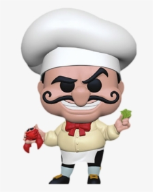 The Little Mermaid - Chef Louis Little Mermaid, HD Png Download, Transparent PNG
