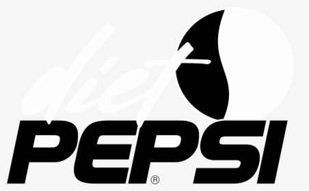 Diet Pepsi Logo Black And White - Diet Pepsi, HD Png Download, Transparent PNG