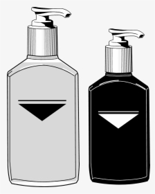 Transparent Shampoo Clipart - Lotion Bottle Clipart Png, Png Download, Transparent PNG