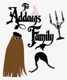 The Addams Family @ Front Porch Cinema - Addams Family Clipart, HD Png Download, Transparent PNG