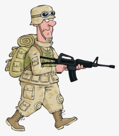 Image Library Cartoon Royalty Free Royaltyfree Transprent - Cartoon Soldiers Transparent Background, HD Png Download, Transparent PNG
