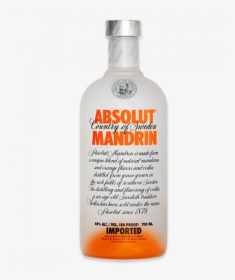 Absolut Mandarin Vodka 700ml - Absolut Vodka Mandarin, HD Png Download, Transparent PNG