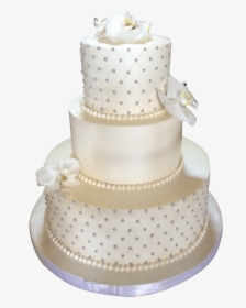 Pearls On Wedding Cake, HD Png Download, Transparent PNG