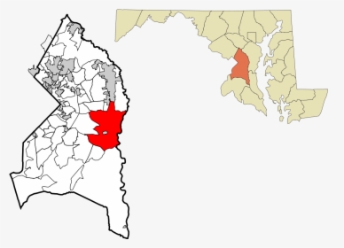 Prince George's County Outline, HD Png Download, Transparent PNG