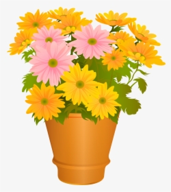 Clip Art Flower Pot Clipart Png, Transparent Png, Transparent PNG