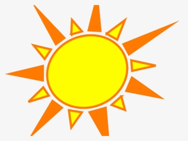 Inspirational Clipart Sunlight - Yellow And Orange Sun, HD Png Download, Transparent PNG