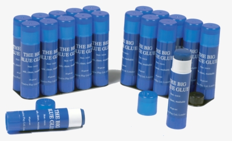 Big Blue Visible Glue Sticks - Blue Glue, HD Png Download, Transparent PNG